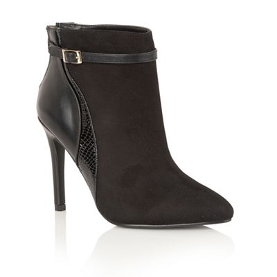 Dolcis Black 'Yazmin' ankle boots